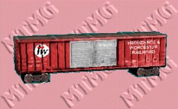 Providence & Worcester Box Car