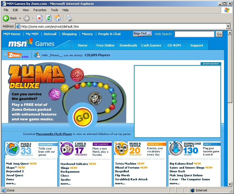 zone.msn.com: MSN Games - Free Online Games